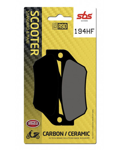 Plaquettes Freins SBS BRAKE PAD CAR/CER SCOOT