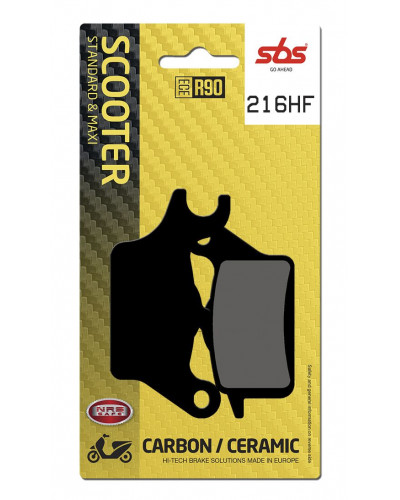 Plaquettes Freins SBS BRAKE PAD CAR/CER SCOOT
