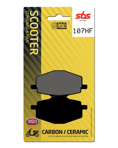 Plaquettes Freins SBS BRAKE PAD CAR/CER SCOOT