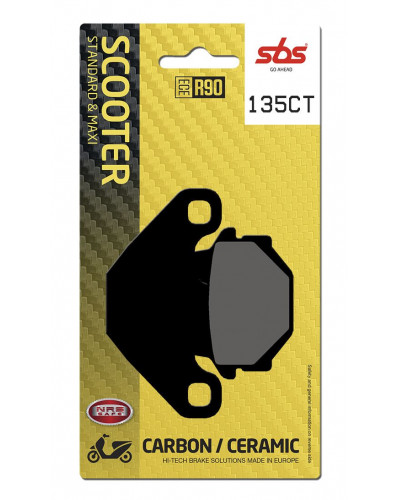 Plaquettes Freins SBS BRAKE PAD CAR/CER SCOOT