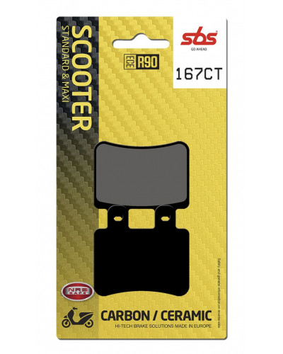 Plaquettes Freins SBS BRAKE PAD CAR/CER SCOOT