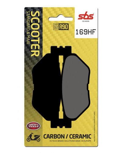 Plaquettes Freins SBS BRAKE PAD CAR/CER SCOOT Plaquettes Freins SBS BRAKE PAD CAR/CER SCOOT