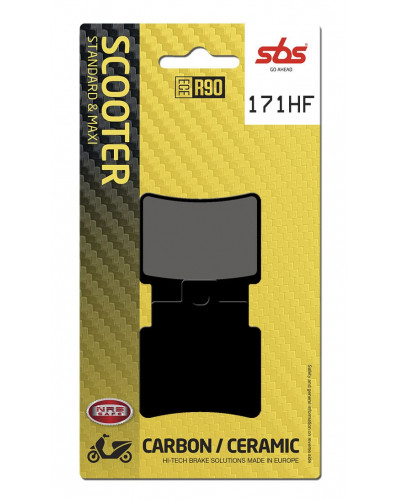 Plaquettes Freins SBS BRAKE PAD CAR/CER SCOOT