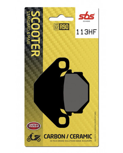 Plaquettes Freins SBS BRAKE PAD CAR/CER SCOOT
