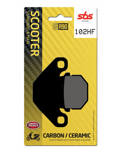 Plaquettes Freins SBS BRAKE PAD CAR/CER SCOOT
