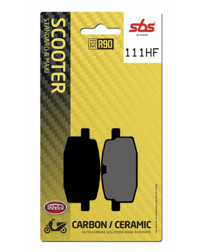 Plaquettes Freins SBS BRAKE PAD CAR/CER SCOOT