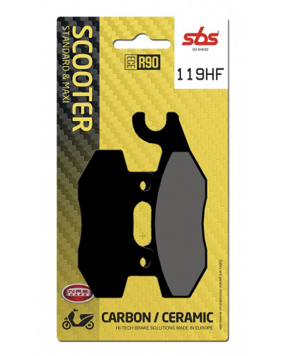 Plaquettes Freins SBS BRAKE PAD CAR/CER SCOOT
