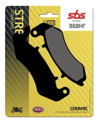 Plaquettes Freins SBS BRAKE PAD CAR/CER