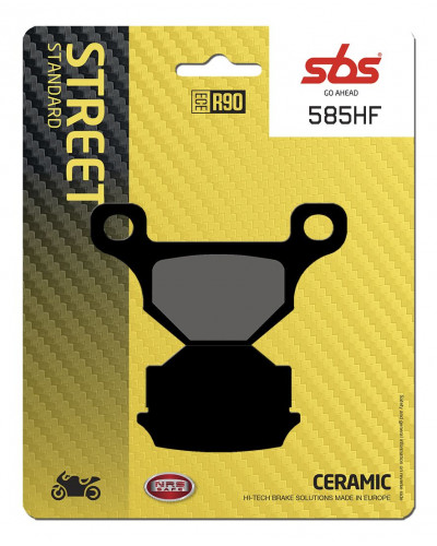 Plaquettes Freins SBS BRAKE PAD CAR/CER
