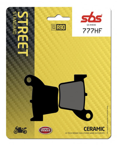 Plaquettes Freins SBS BRAKE PAD CAR/CER