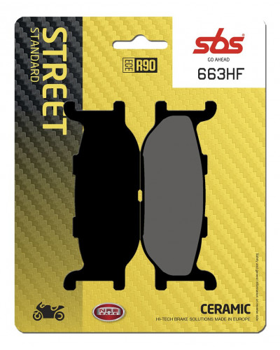 Plaquettes Freins SBS BRAKE PAD CAR/CER