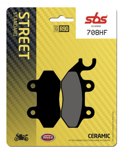 Plaquettes Freins SBS BRAKE PAD CAR/CER