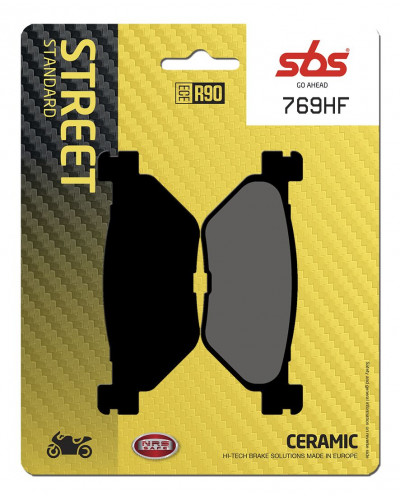 Plaquettes Freins SBS BRAKE PAD CAR/CER