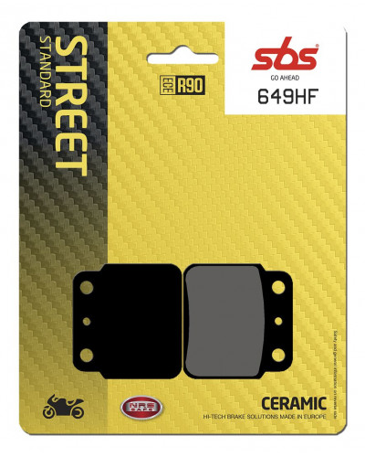 Plaquettes Freins SBS BRAKE PAD CAR/CER