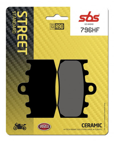 Plaquettes Freins SBS BRAKE PAD CAR/CER