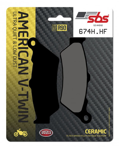 Plaquettes Freins SBS BRAKE PAD CAR/CER