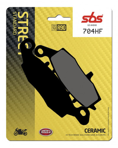 Plaquettes Freins SBS BRAKE PAD CAR/CER
