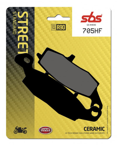 Plaquettes Freins SBS BRAKE PAD CAR/CER