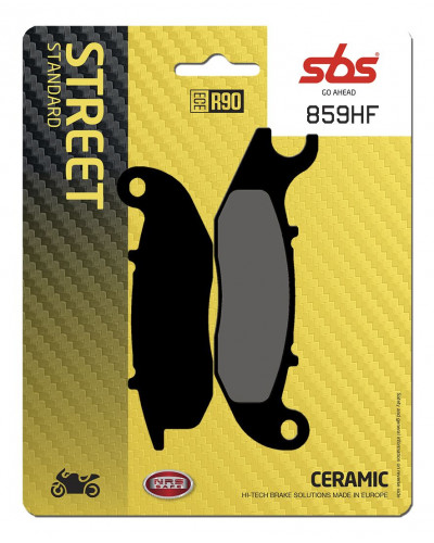 Plaquettes Freins SBS BRAKE PAD CAR/CER