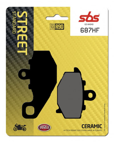 Plaquettes Freins SBS BRAKE PAD CAR/CER