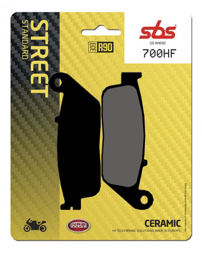 Plaquettes Freins SBS BRAKE PAD CAR/CER