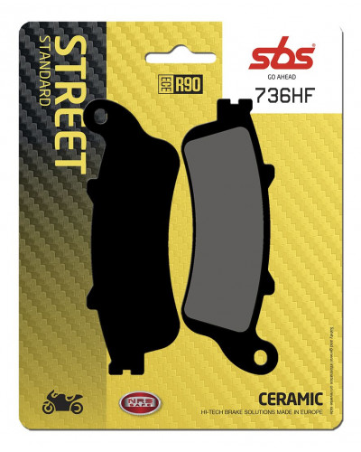 Plaquettes Freins SBS BRAKE PAD CAR/CER