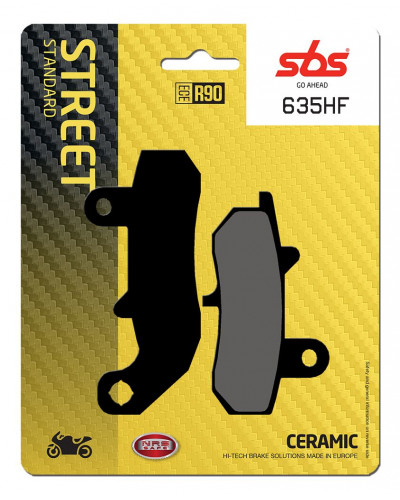 Plaquettes Freins SBS BRAKE PAD CAR/CER