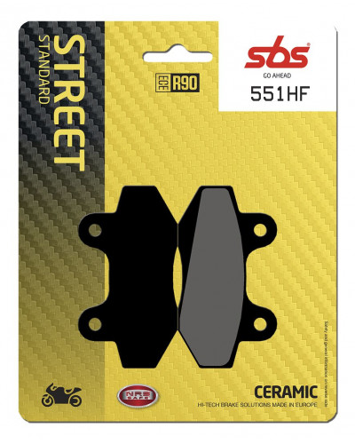 Plaquettes Freins SBS BRAKE PAD CAR/CER