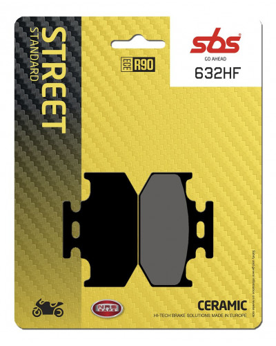 Plaquettes Freins SBS BRAKE PAD CAR/CER