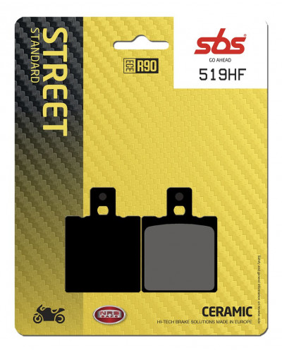 Plaquettes Freins SBS BRAKE PAD CAR/CER
