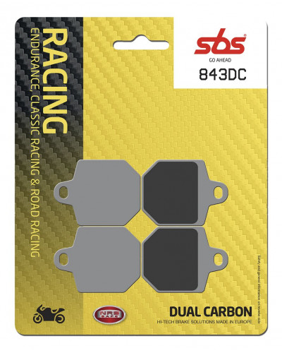 Plaquettes Freins SBS BRAKE PAD CARBON RACE