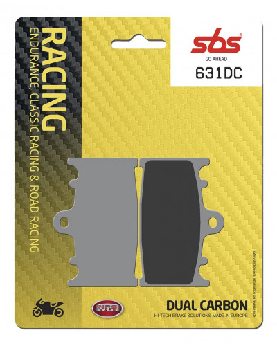 Plaquettes Freins SBS BRAKE PAD CARBON RACE