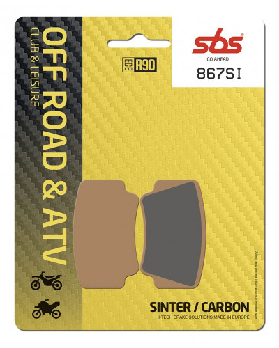 Plaquettes Freins SBS BRAKE PAD SINT/CAR OFF
