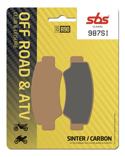 Plaquettes Freins SBS BRAKE PAD SINT/CAR OFF