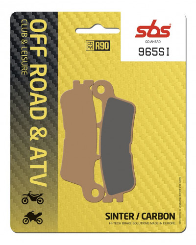 Plaquettes Freins SBS BRAKE PAD SINT/CAR OFF