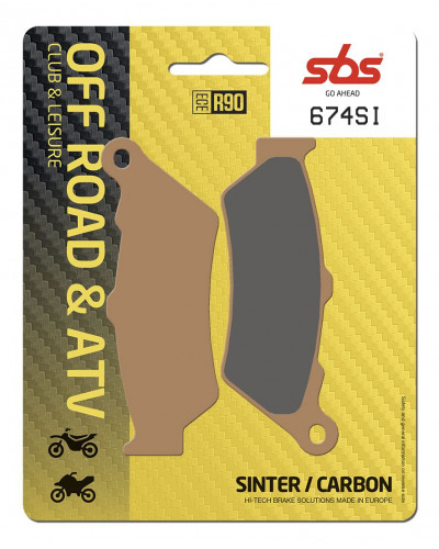 Plaquettes Freins SBS BRAKE PAD SINT/CAR OFF Plaquettes Freins SBS BRAKE PAD SINT/CAR OFF