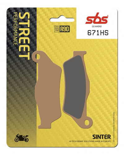 Plaquettes Freins SBS BRAKE PAD SINT FR