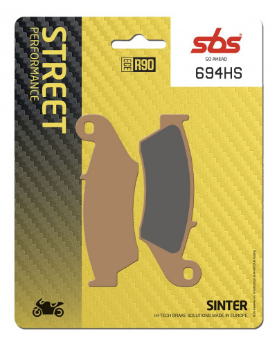 Plaquettes Freins SBS BRAKE PAD SINT FR