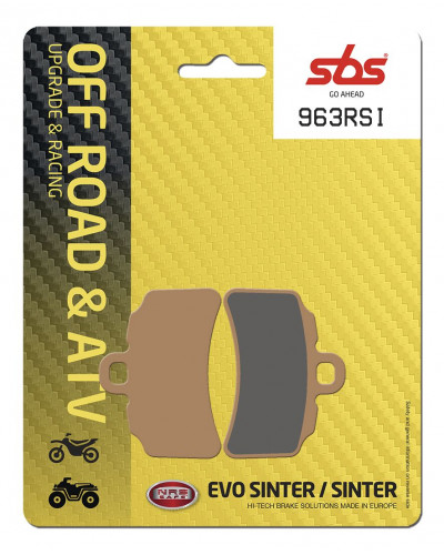 Plaquettes Freins SBS BRAKE PAD SINT OFF RACE