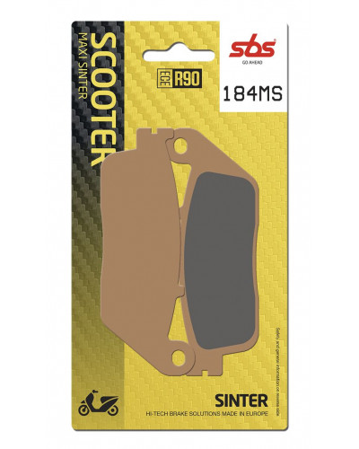 Plaquettes Freins SBS BRAKE PAD SINT SCOOT Plaquettes Freins SBS BRAKE PAD SINT SCOOT
