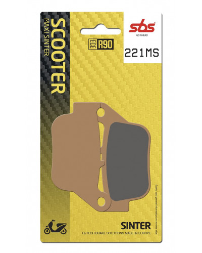 Plaquettes Freins SBS BRAKE PAD SINT SCOOT