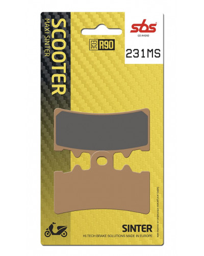 Plaquettes Freins SBS BRAKE PAD SINT SCOOT