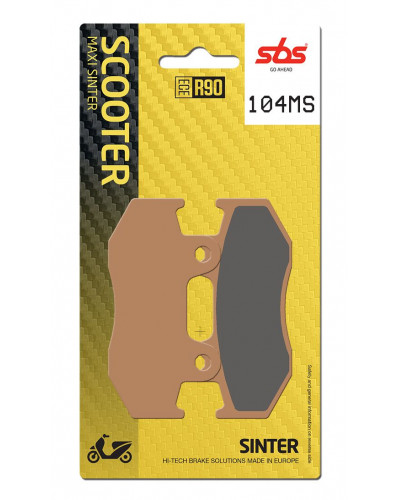 Plaquettes Freins SBS BRAKE PAD SINT SCOOT
