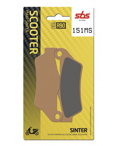 Plaquettes Freins SBS BRAKE PAD SINT SCOOT