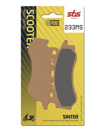 Plaquettes Freins SBS BRAKE PAD SINT SCOOT
