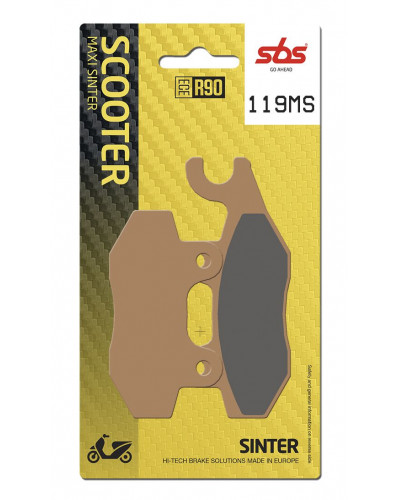 Plaquettes Freins SBS BRAKE PAD SINT SCOOT