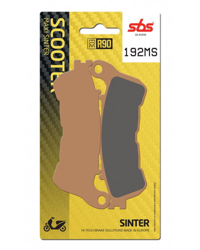 Plaquettes Freins SBS BRAKE PAD SINT SCOOT