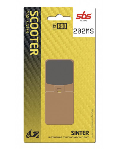 Plaquettes Freins SBS BRAKE PAD SINT SCOOT