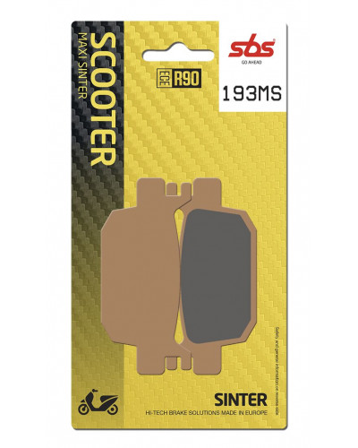 Plaquettes Freins SBS BRAKE PAD SINT SCOOT