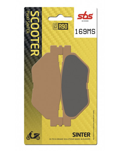 Plaquettes Freins SBS BRAKE PAD SINT SCOOT Plaquettes Freins SBS BRAKE PAD SINT SCOOT